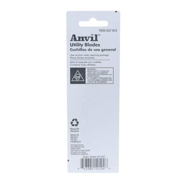 Anvil Utility Blades (100-Piece) 84-0166-0000 - The Home Depot