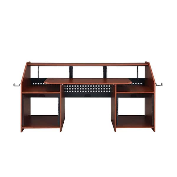 Acme Furniture Annette 26 in. Rectangular Natural and Black Finish