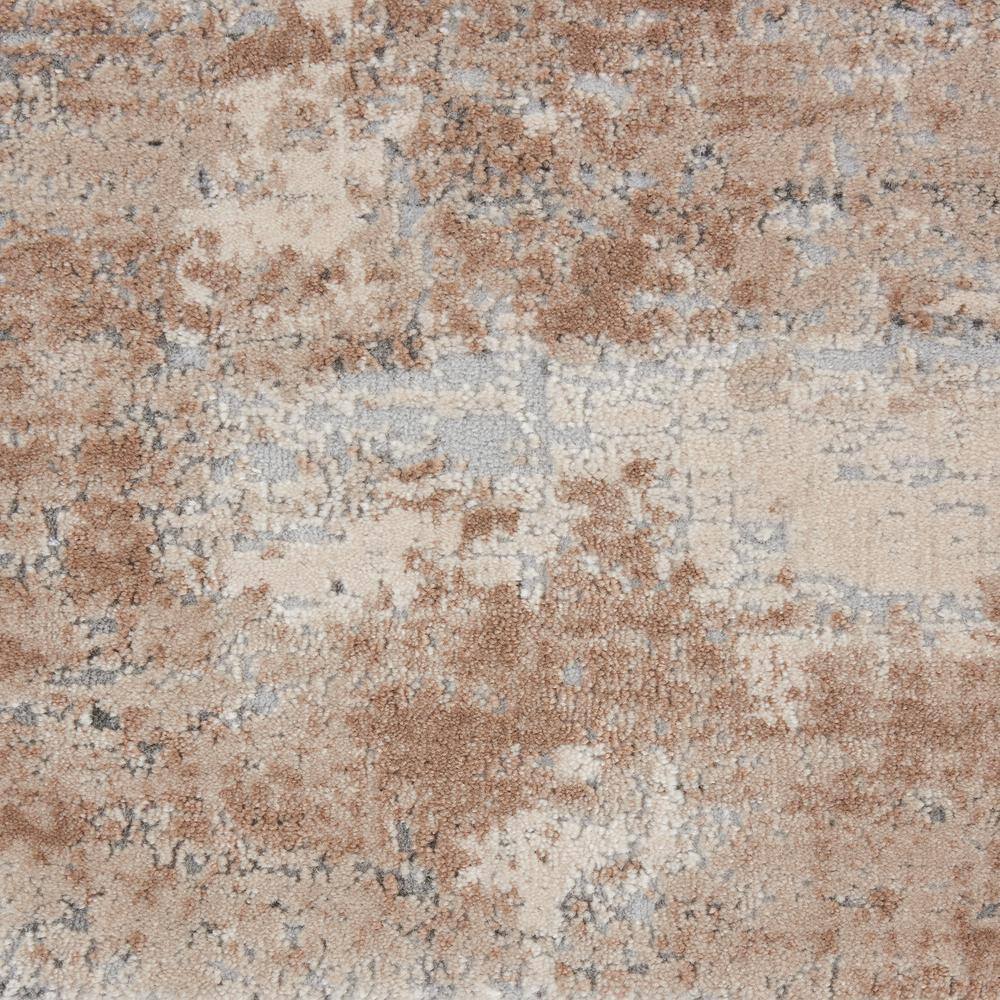 Handmade Ivory Cotton Abstract Runner Rug 26" x 7'