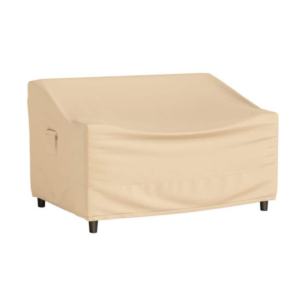 Waterproof Patio Furniture Cover with Padded Handle and Click-Close Straps for Outdoor Benches & Loveseats price history on PriceWatchPro