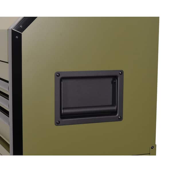 Husky Heavy Duty 52 in. W 6-Drawer Matte Army Green Top Tool Chest