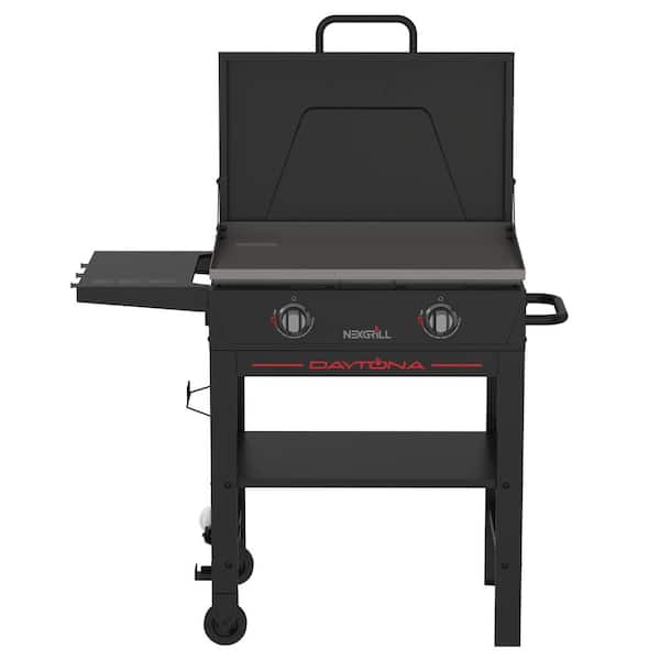 Nexgrill Daytona 2-Burner Propane Gas Grill 28 in. Flat Top