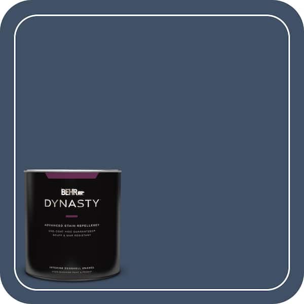BEHR DYNASTY 1 qt. #580F-7 December Eve Eggshell Enamel Interior Stain-Blocking Paint and Primer