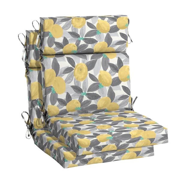 lemon kitchen chair cushions