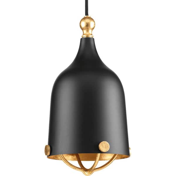 Progress Lighting Era Collection 1 -Light Black Pendant