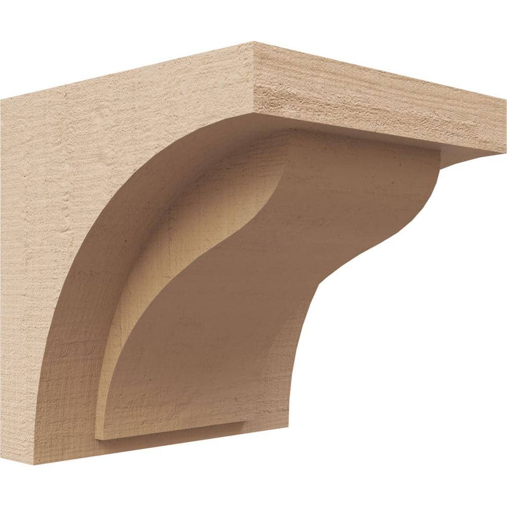 5 in. x 5 in. x 5 in. Series 1 Wide Helena Rough Cedar Woodgrain Timberthane Polyurethane Corbel, Primed Tan price history on PriceWatchPro