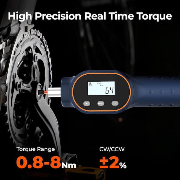 YICHUHAOXI Digital Torque Screwdriver 1/4 in. Shank, 10-Bits