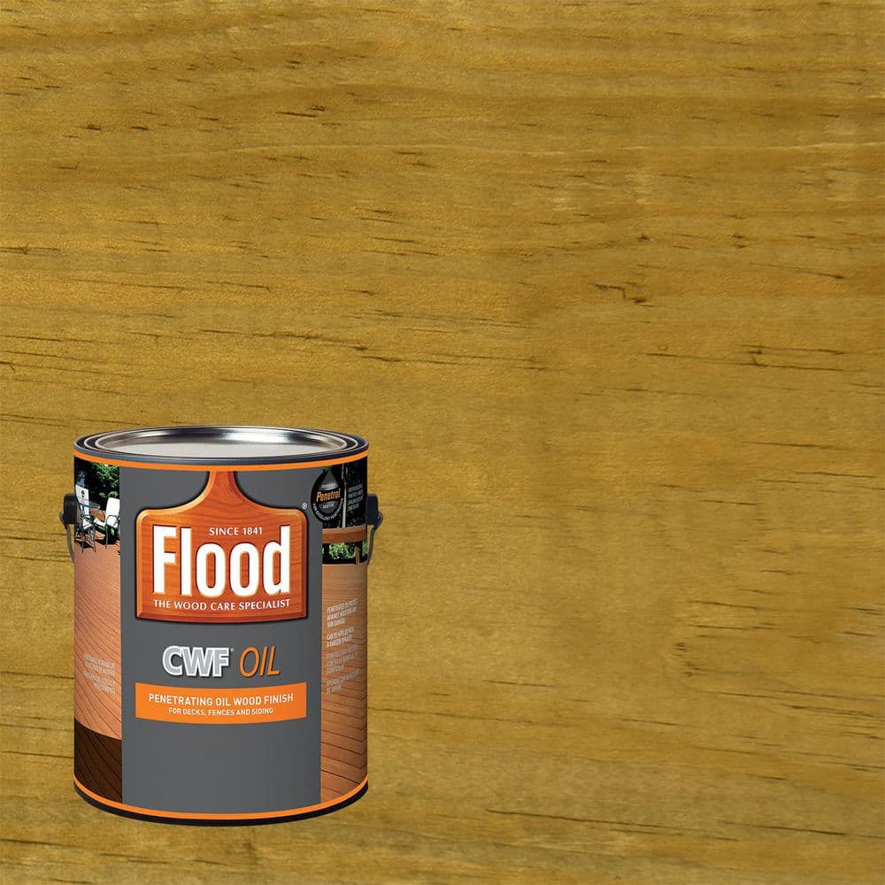 Flood 1 Gal. Clear CWF Oil Penetrating Exterior Wood Stain FLD447