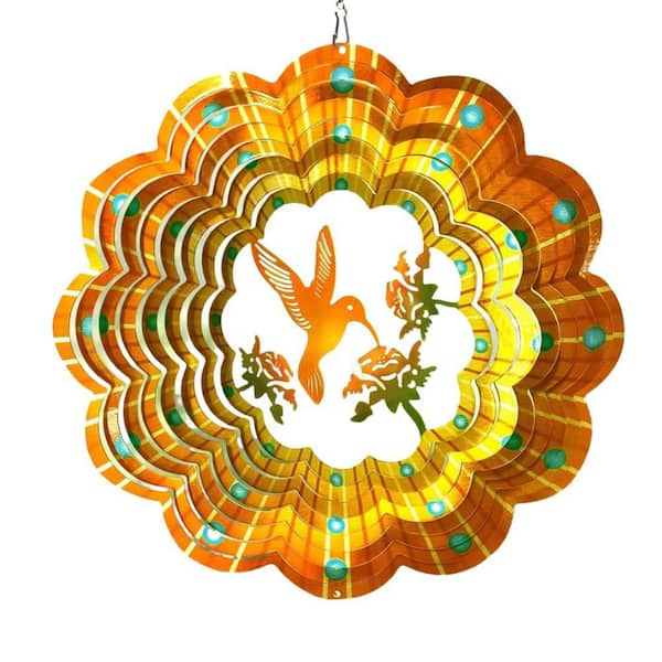 Humming Bird Wind Spinners Outdoor