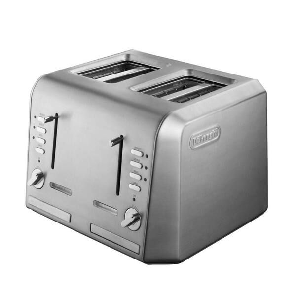 DeLonghi 4-Slice Toaster in Stainless Steel