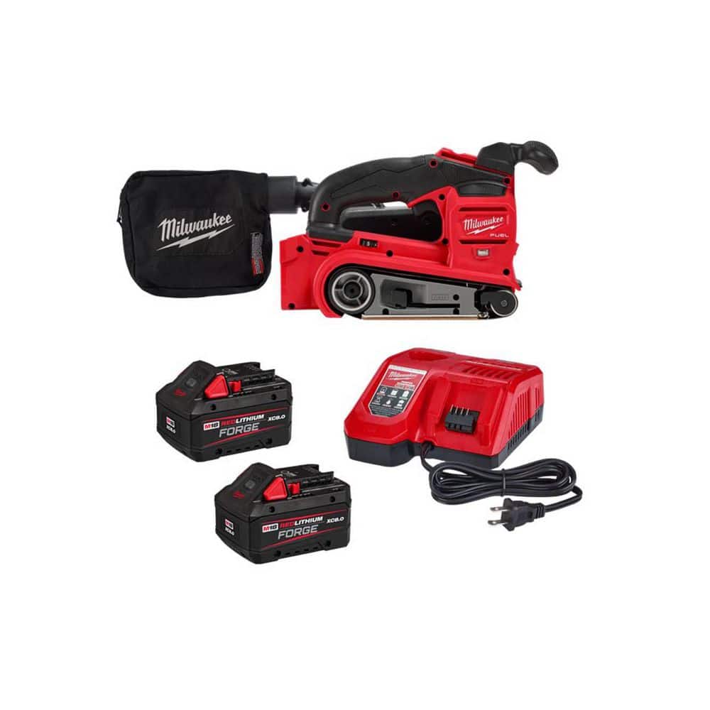 M18 FUEL 18-Volt Lithium-Ion Cordless Belt Sander w/ (2) FORGE 8.0 Ah Batteries & Charger price history on PriceWatchPro