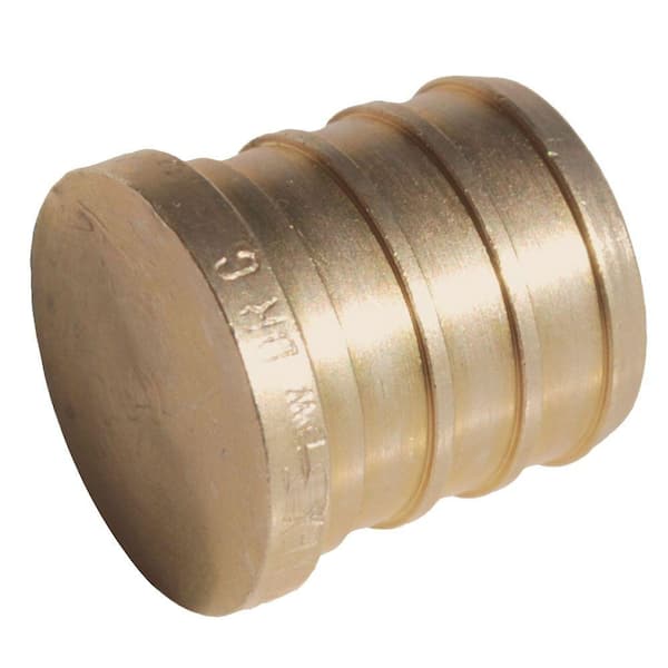 SharkBite 3/8 in. Brass PEX Barb Plug