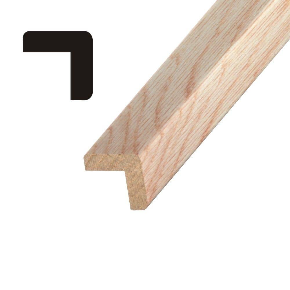 Builders Choice OP 206 3/4 in. x 3/4 in. Oak Outside Corner Guard