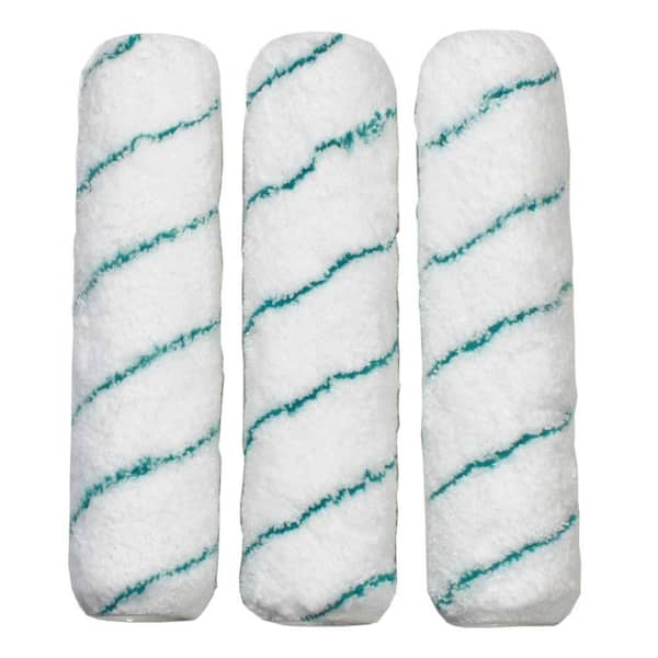 Linzer RS 1733 0900 Pro Edge Microfiber Roller Covers 9 x 3/8 3 Pack 