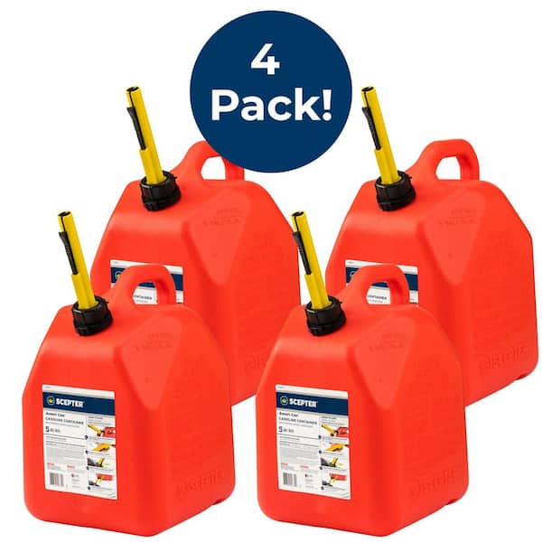Ameri-Can 5 gal. Gas Can 4-Pack