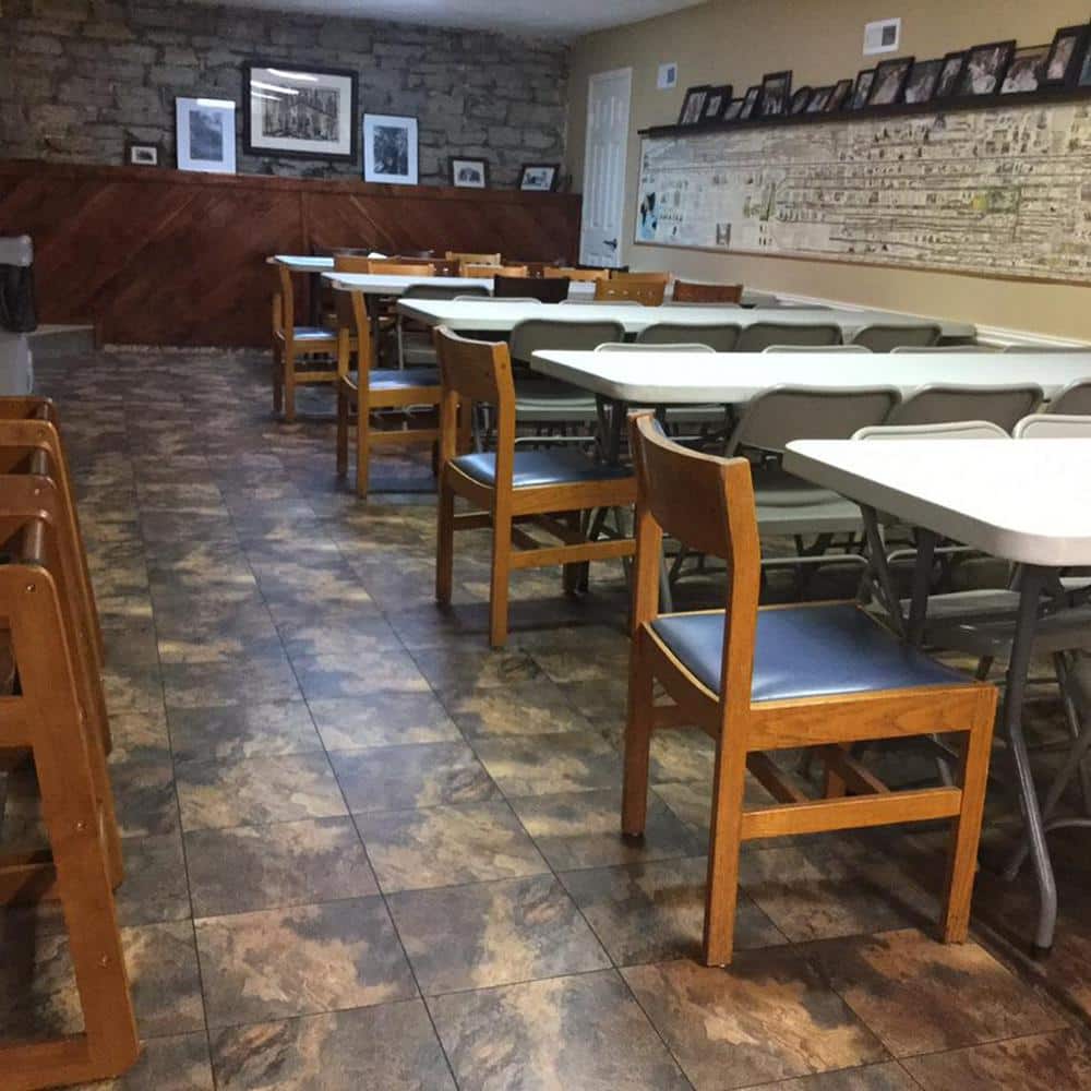 MaxTile 12" Slate Interlocking Waterproof Modular Floor Tiles