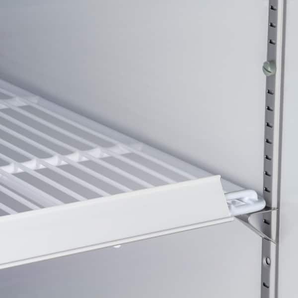 MXCF60UHC Undercounter Freezer, Double Door, Silver