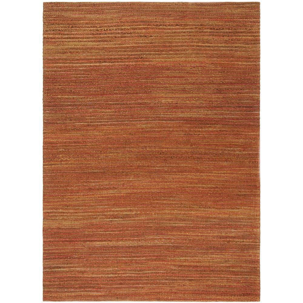 Cape Cod Rust 6 ft. x 9 ft. Striped Area Rug price history on PriceWatchPro