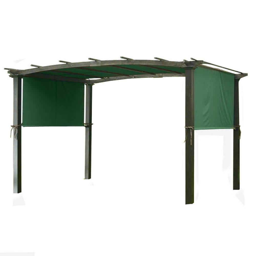 Garden Winds Universal Replacement Canopy Top Cover In Green Spruce For ...