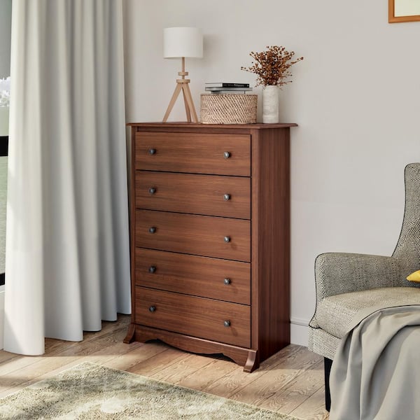 Prepac Monterey 5 Drawer Cherry Chest CDC 3345 K