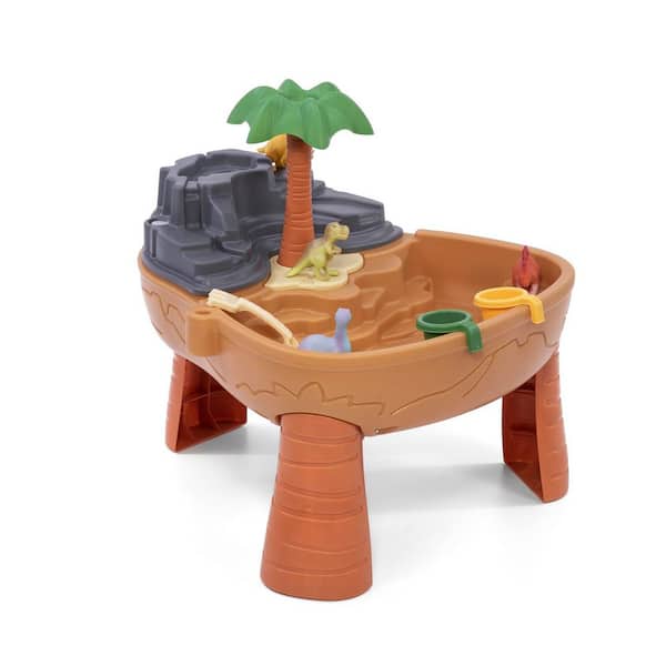 Dino Dig Sand and Water Table with Dinosaur-Themed Accessories