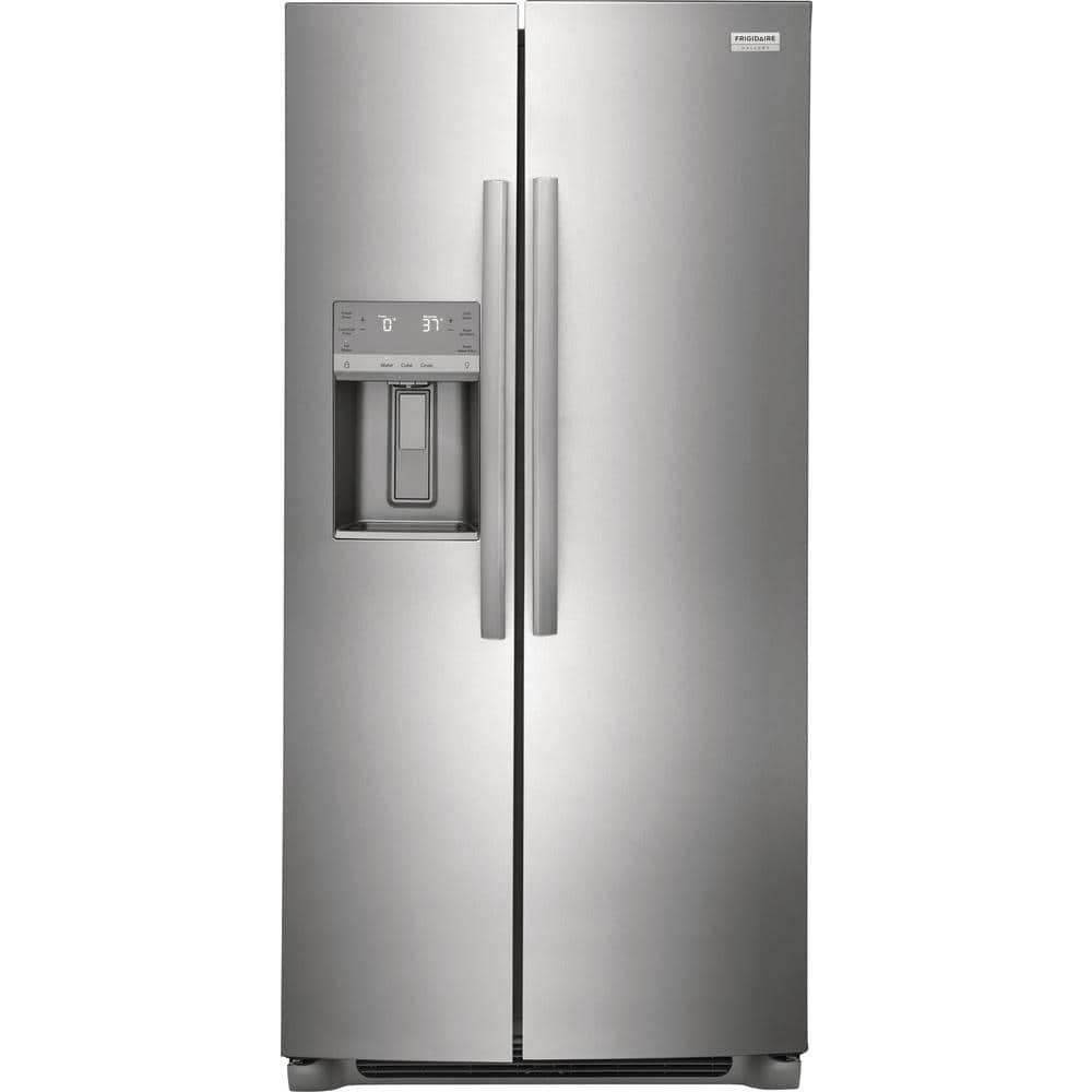FRIGIDAIRE GALLERY 36 Counter Depth Side-by-Side Refrigerator In Smudge ...