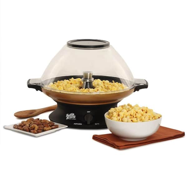 West Bend Kettle Krazy Popcorn Maker in Black-DISCONTINUED