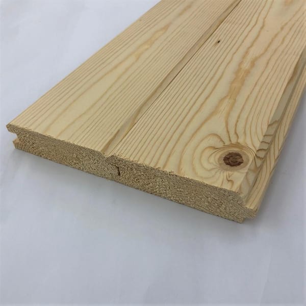 Pattern Stock Tongue and Groove Board (Common: 2 in. x 6 in. x 12 ft.;  Actual: 1.375 in. x 5.37 in. x 144 in.) 2612STG - The Home Depot