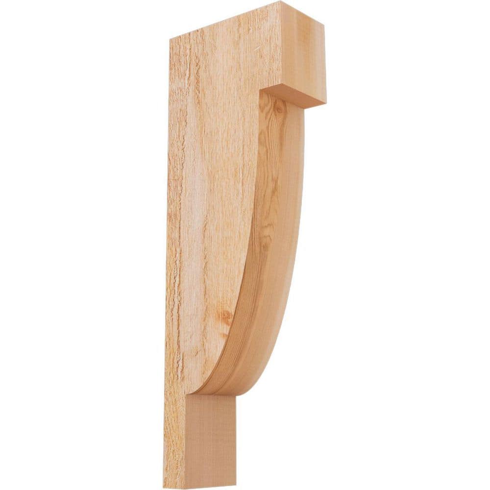 4 in. x 8 in. x 24 in. Western Red Cedar Alpine Rough Sawn Corbel price history on PriceWatchPro