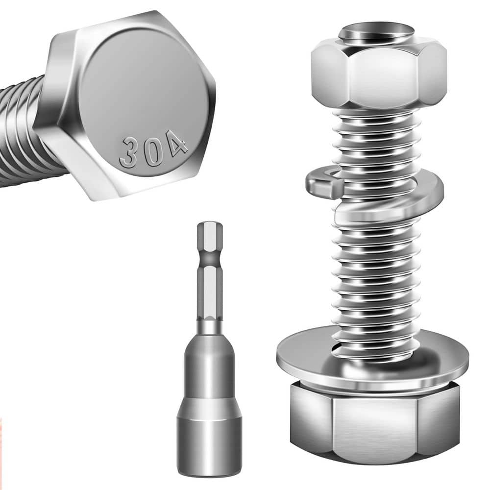 5/16 in. -18 x 1-1/4 in. 304 Stainless Steel Hex Bolt (12-Pack) price history on PriceWatchPro