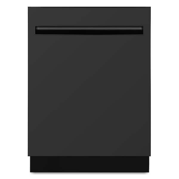 24 in. Icon Collection Top Control Tall Tub Built-in Dishwasher with 3 Racks, Quiet 45 dBa in Matte Black