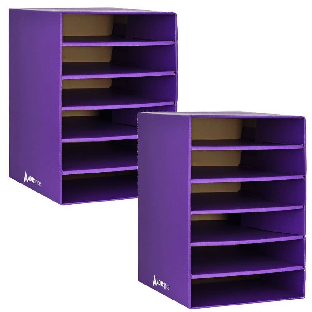 Pink Storage Small, Medium Box and 2-Tier 8-Slots Box (4-Piece