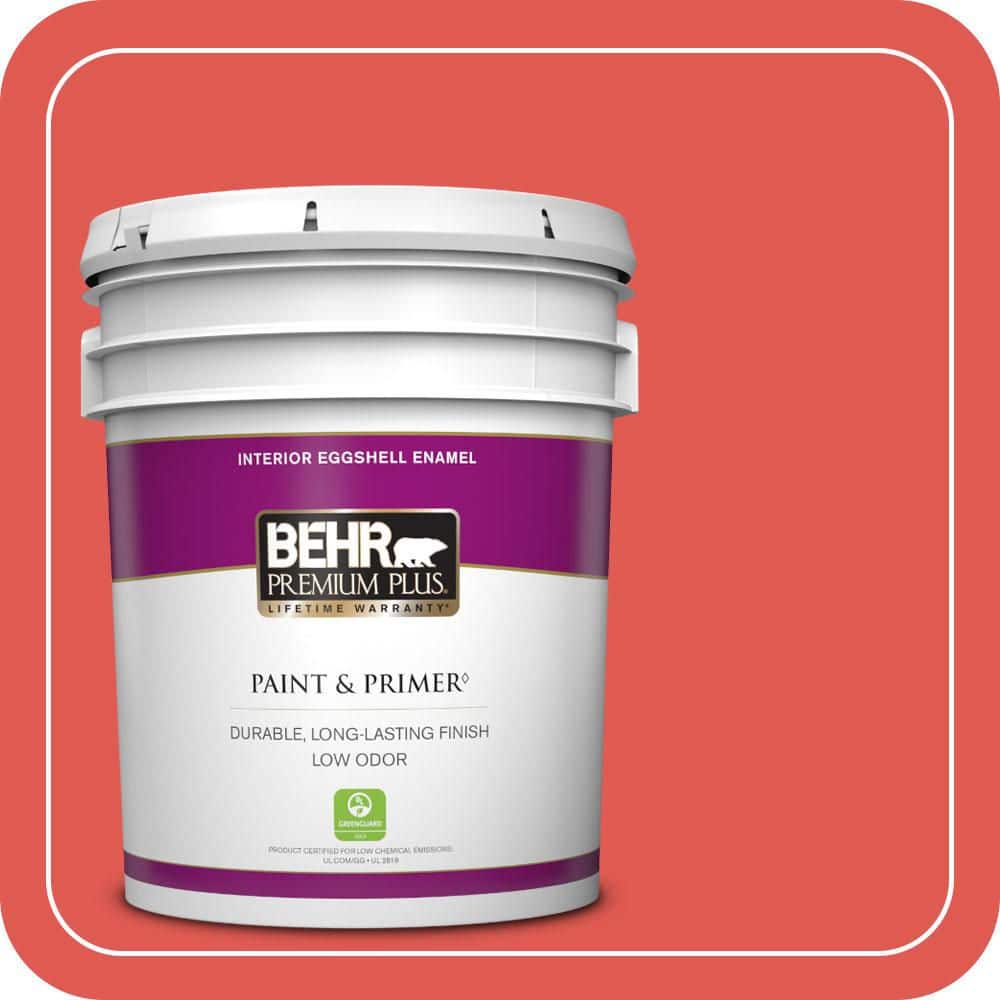 5 gal. #170B-6 Lipstick Eggshell Enamel Low Odor Interior Paint & Primer price history on PriceWatchPro