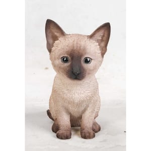 Siamese Kitten Statue