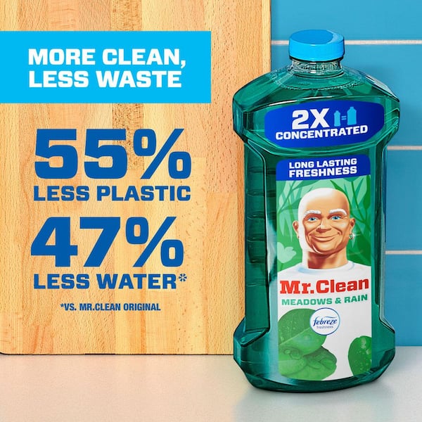 ミスタードン　Mr. DON WORKS Always WA62ML Mr. Clean 64 oz. Meadows and Rain Scent with Febreze All