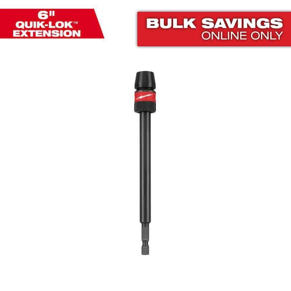 SHOCKWAVE Impact Duty 6 in. 1/4 in. Hex Quick Change Extension