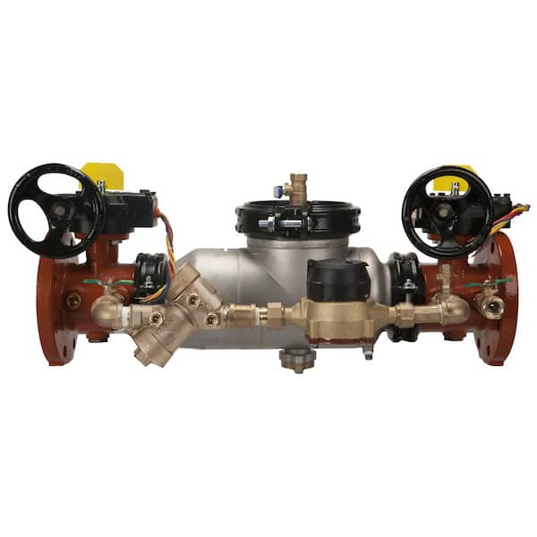 Wilkins 2-1/2 in. D x 37 in. L Stainless Steel Double Check Detector Backflow Preventer