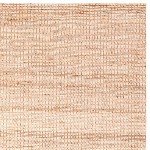 SAFAVIEH Marbella Natural/Ivory 9 ft. x 12 ft. Solid Area Rug