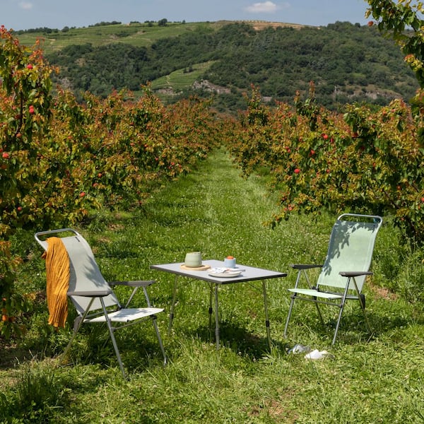 Pnakaga96　商品番号 LFM2772 ALM CHAM チェア Lafuma MOBILIER Alu Cham Moss Aluminum Folding Camping Chair