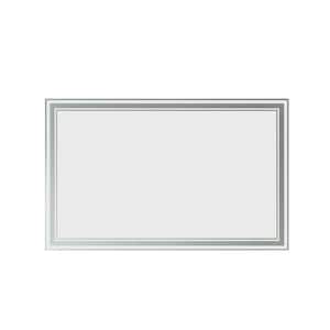 Varese 48 in. W x 30 in. H Single Frameless Rectangle LED Bathroom Vanity Mirror in Glass