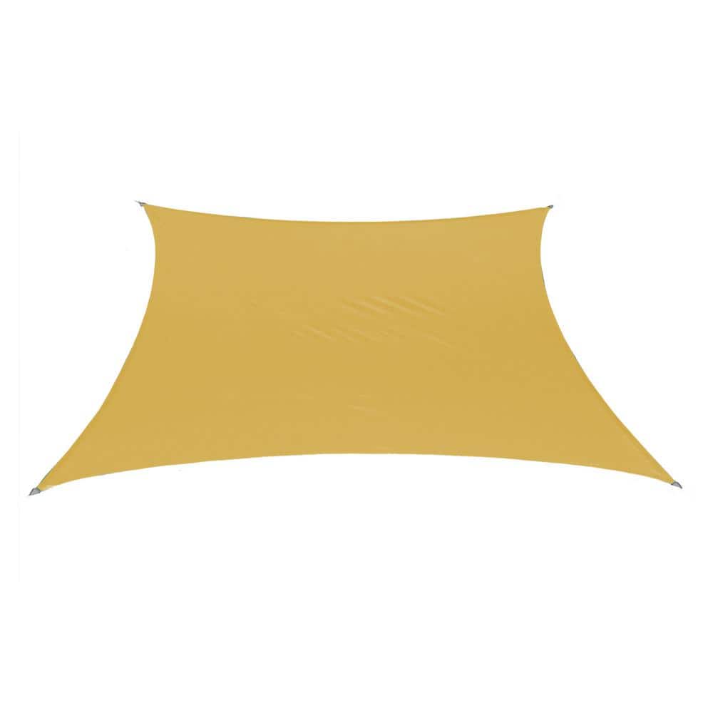 Mustard Climate Resistant Minimalist Square Sunshade