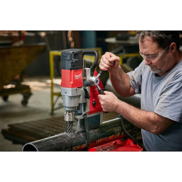 H MILWAUKEE 4274-21 Magnetic Drill Press Kit,14 in