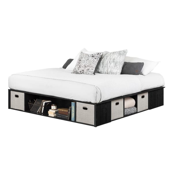 South shore flexible platform 2024 bed with storage