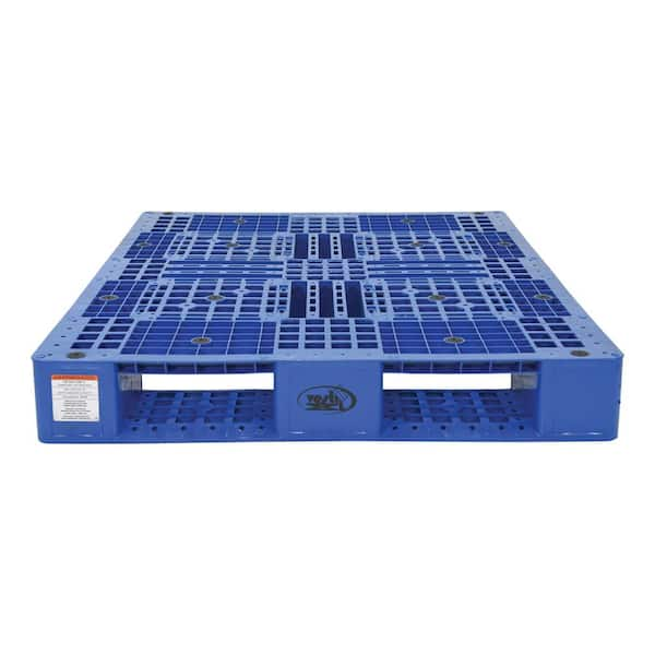 48 X 40 BLUE PLASTIC PALLETS - HEAVY DUTY