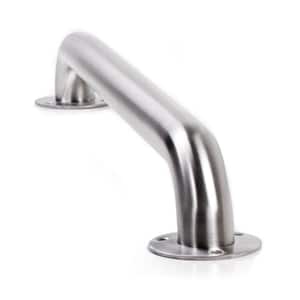 18 in. x 1-1/2 in. Exposed Screw Grab Bar in Brushed Stainless Steel