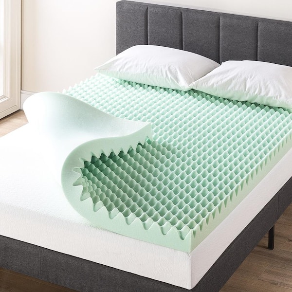 4 inch foam egg crate topper twin xl sales