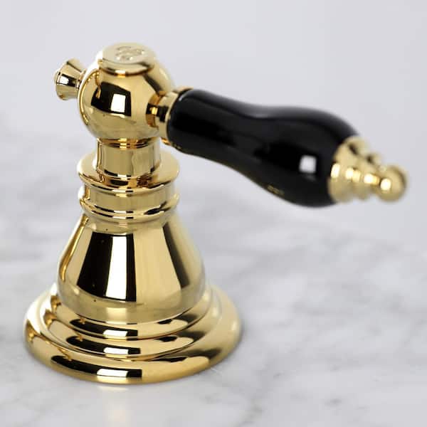 Duchess 8 in. Widespread 2-Handle Bathroom Faucet in Polished Brass