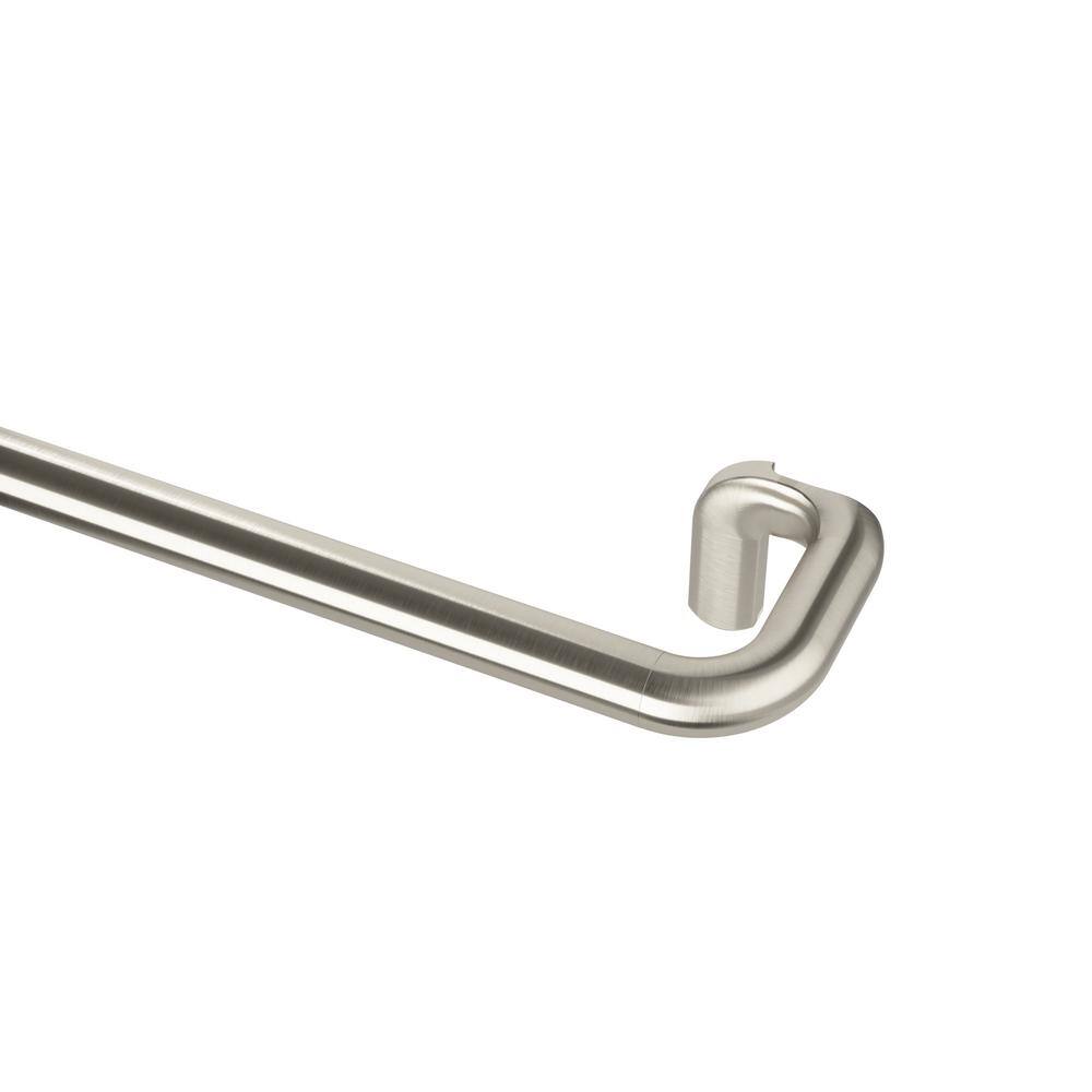 Matte Nickel 66-144" Adjustable Blackout Curtain Rod