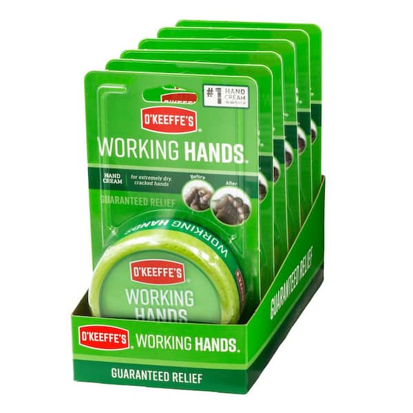 O'Keeffe's Working Hands (6-Pack) Moisturizer K0350007 - The Home