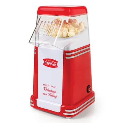 GREAT NORTHERN 4 oz. Black Big Bambino Popcorn Machine with 12 Pack of  All-In-One Popcorn Kernel Packets, Scoop, and Bags - 1.5 Gal. 83-DT6043 -  The Home Depot